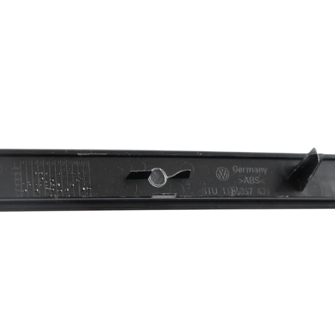 Front Door Trim Strip Moulding Iridium Left N/S to Volkswagen Touran 1T with Part number 1T2867439 Volkswagen Touran 1T Front Door Trim Strip Moulding Iridium Left N/S - SKU RHD-1T2867439 - Part number 1T2867439