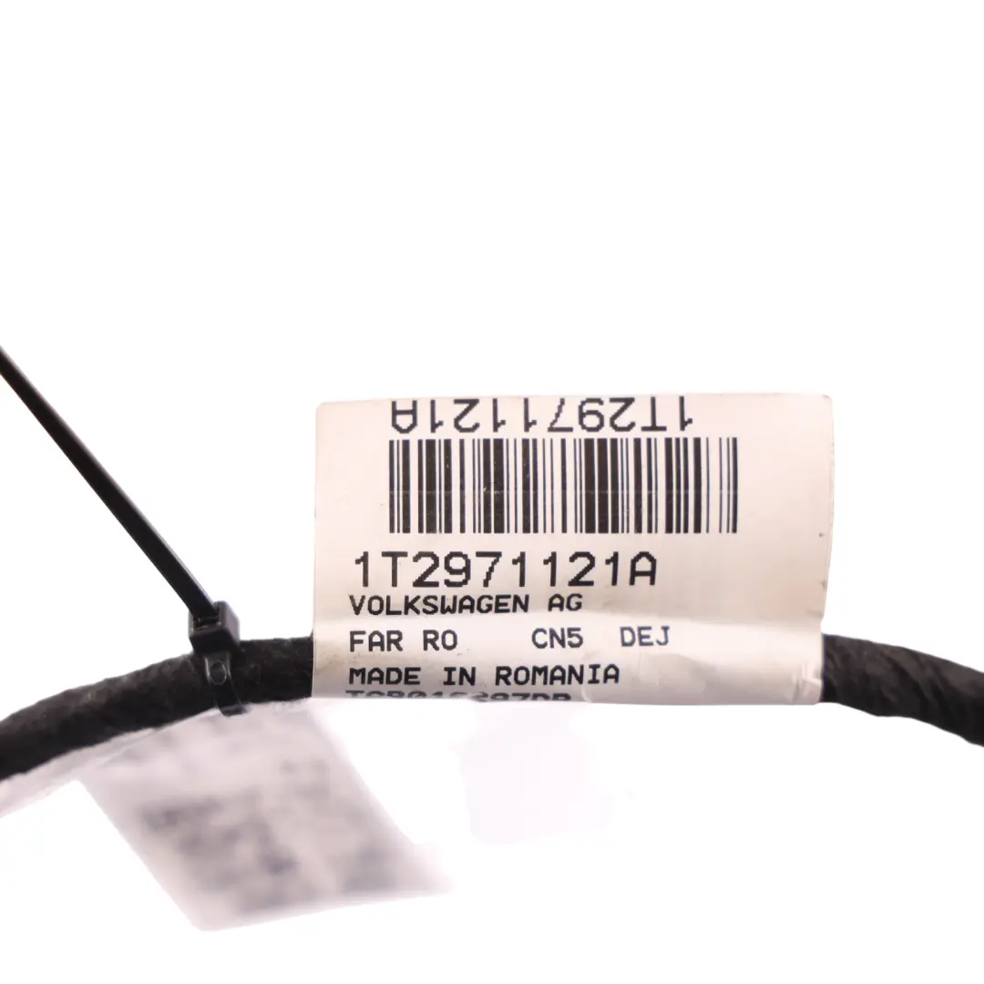 Front Door Wiring Loom Harness Cable Left N/S to VW Volkswagen Touran 1T with Part number 1T2971121A VW Volkswagen Touran 1T Front Door Wiring Loom Harness Cable Left N/S - SKU RHD-1T2971121A - Part number 1T2971121A