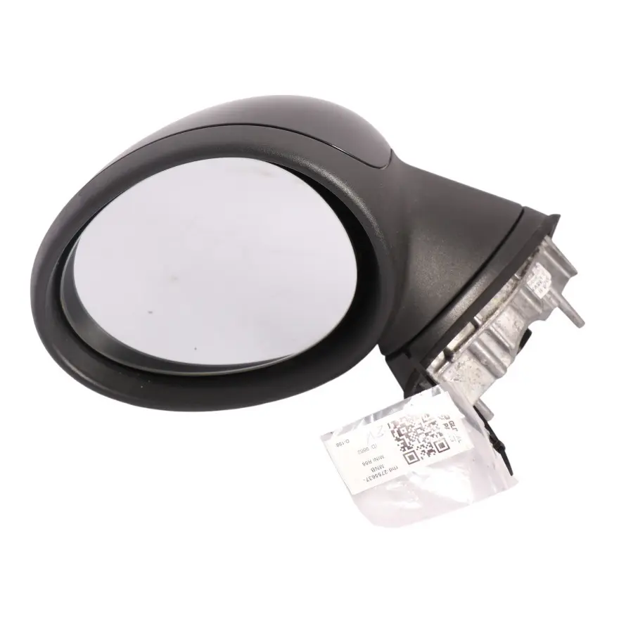 Mini R55 R56 R57 Heated Left Door Wing Mirror N/S Midnight Black - A94