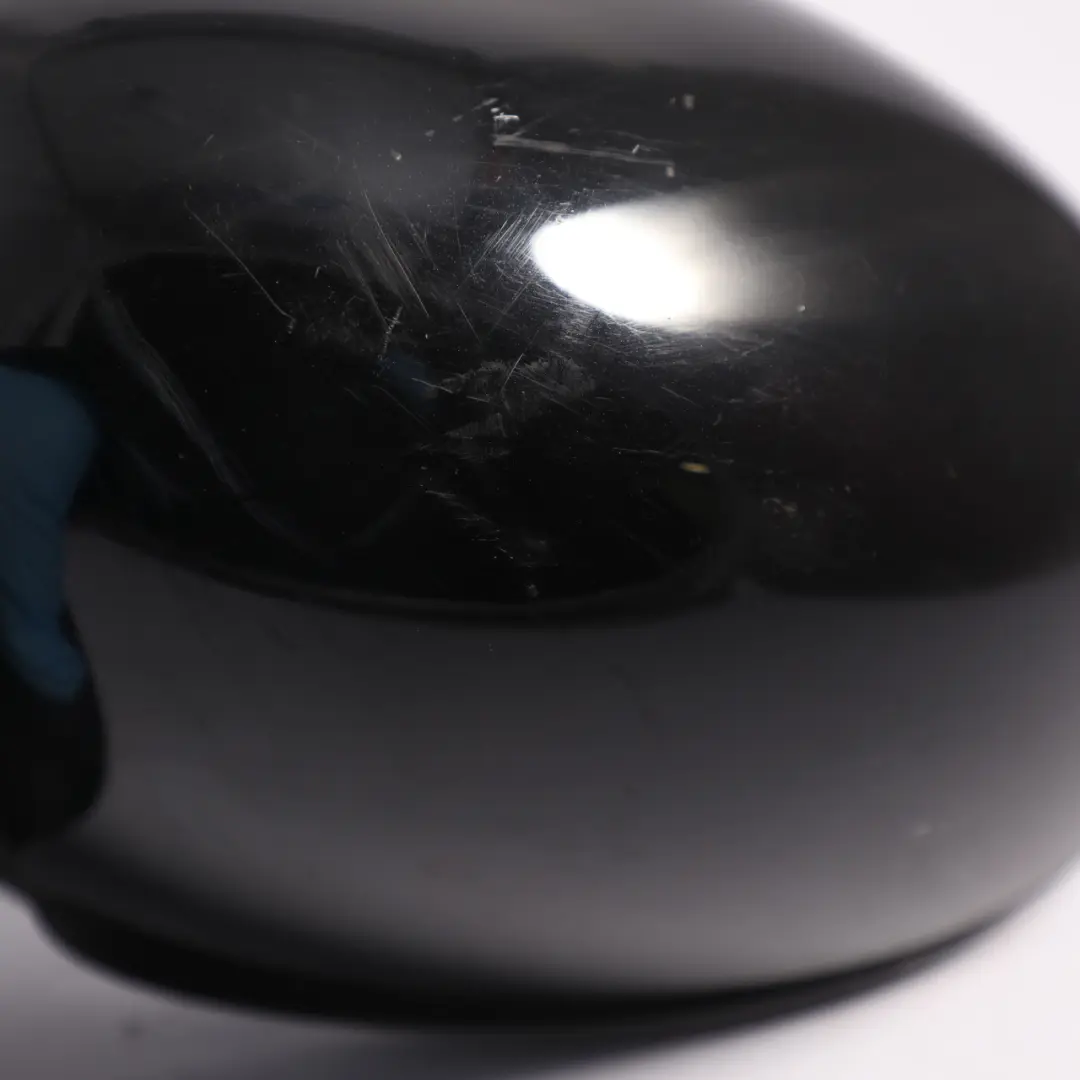 Mini R55 R56 R57 Heated Left Door Wing Mirror N/S Midnight Black - A94 - SKU RHD-2755637-MNB - Part number 2755637