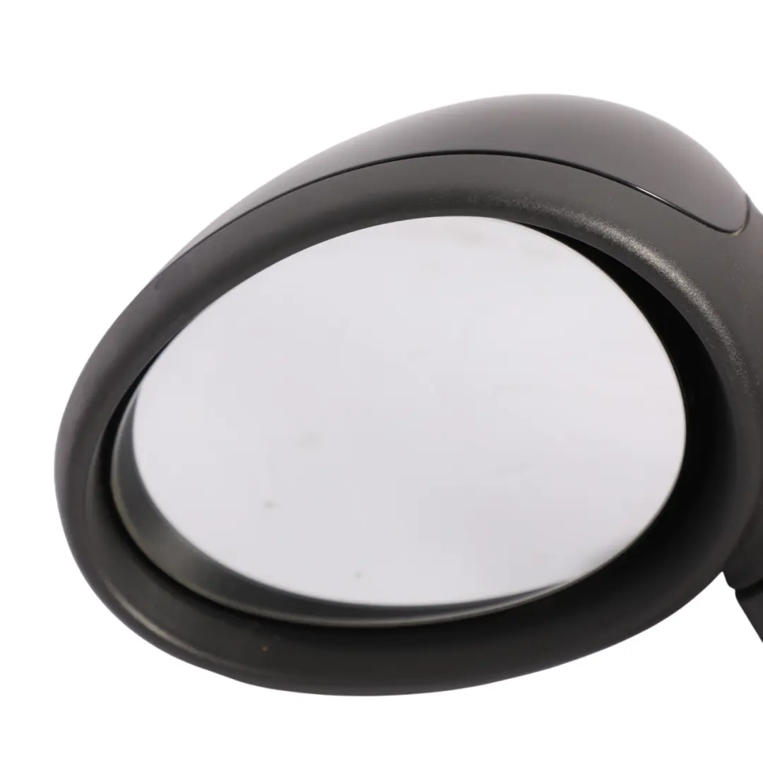 Mini R55 R56 R57 Heated Left Door Wing Mirror N/S Midnight Black - A94 - SKU RHD-2755637-MNB - Part number 2755637