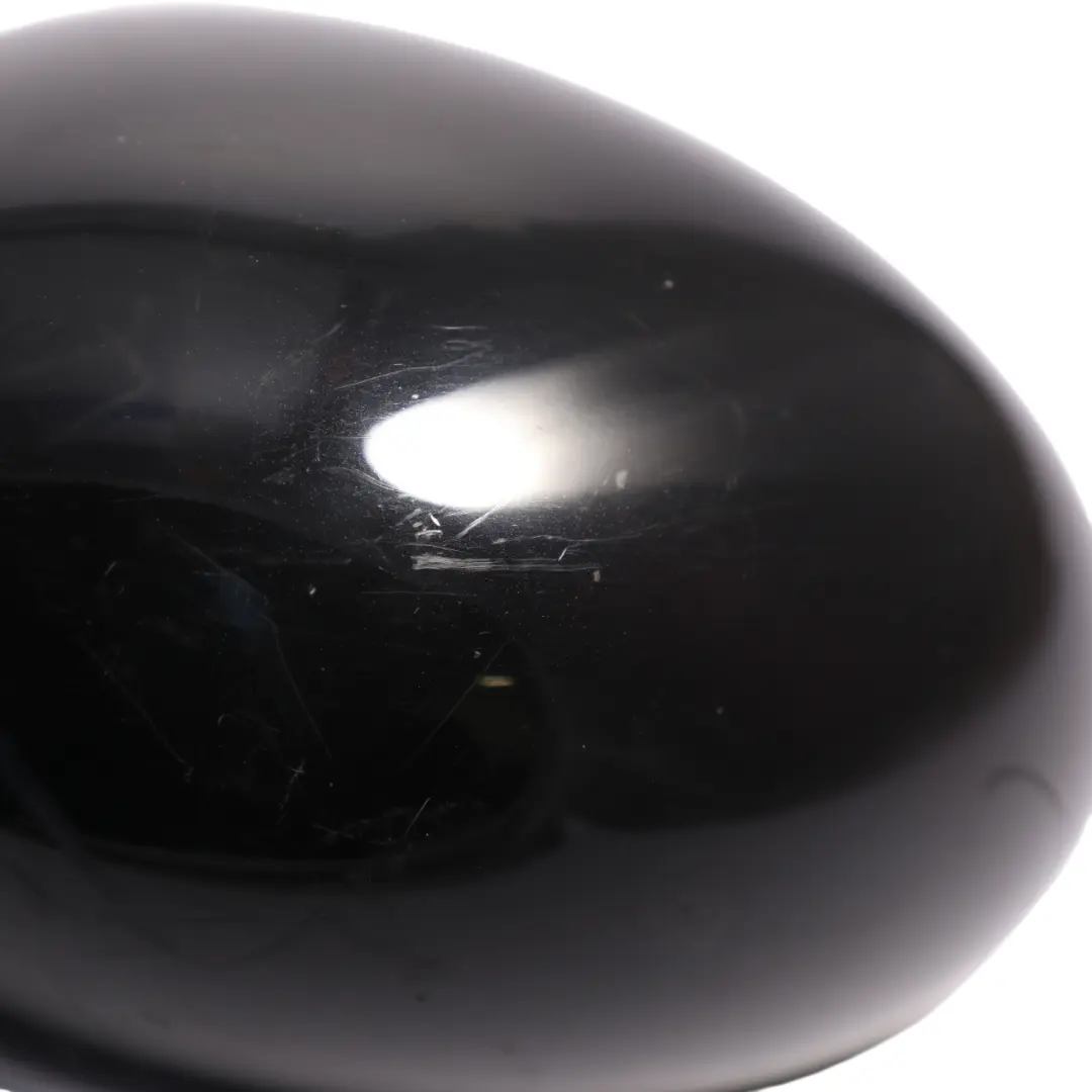 Mini R55 R56 R57 Heated Left Door Wing Mirror N/S Midnight Black - A94 - SKU RHD-2755637-MNB - Part number 2755637