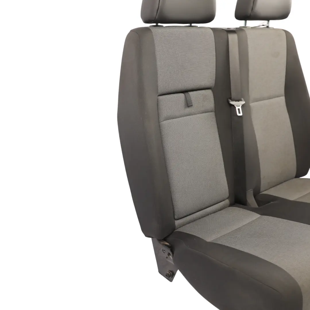 Volkswagen Crafter 2E Front Double Seat Left N/S Cloth Fabric Anthracite Grey - SKU RHD-2E0881805AH-1 - Part number 2E0881805AH