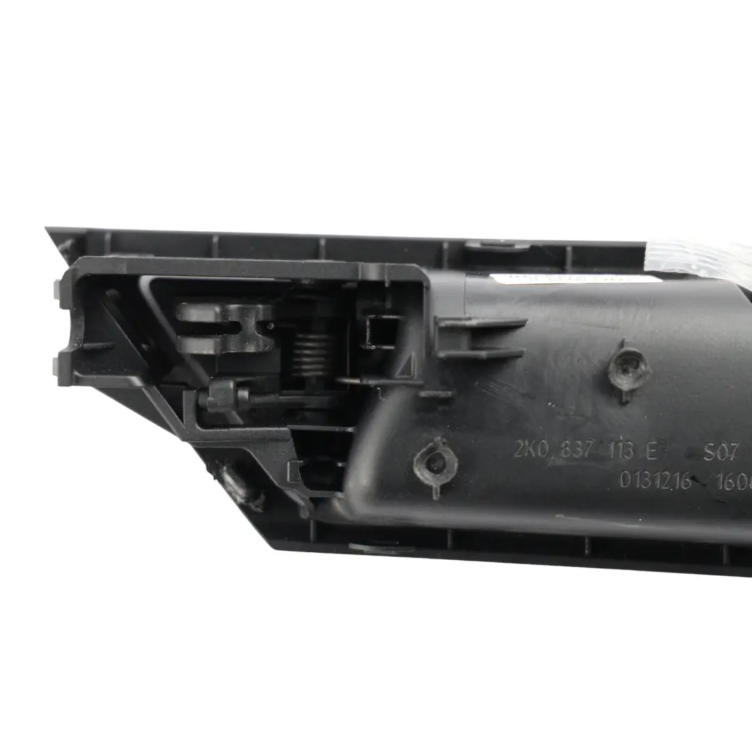 Volkswagen Caddy Mk3 Door Grab Handle Interior Front Left N/S - SKU RHD-2K0837113E-1 - Part number 2K0837113E
