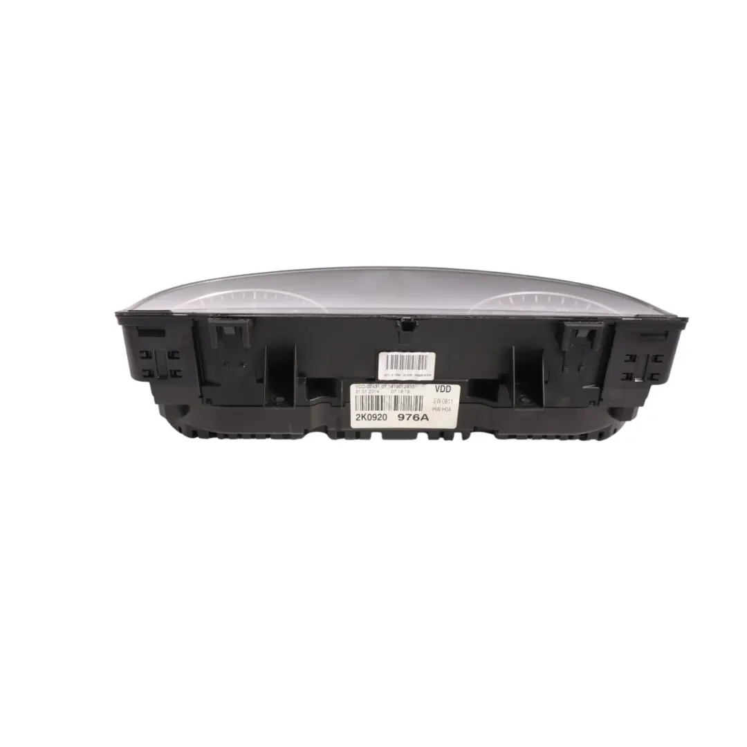 VW Volkswagen Caddy 2K Instrument Cluster Speedometer Diesel Manual - SKU RHD-2K0920976A - Part number 2K0920976A