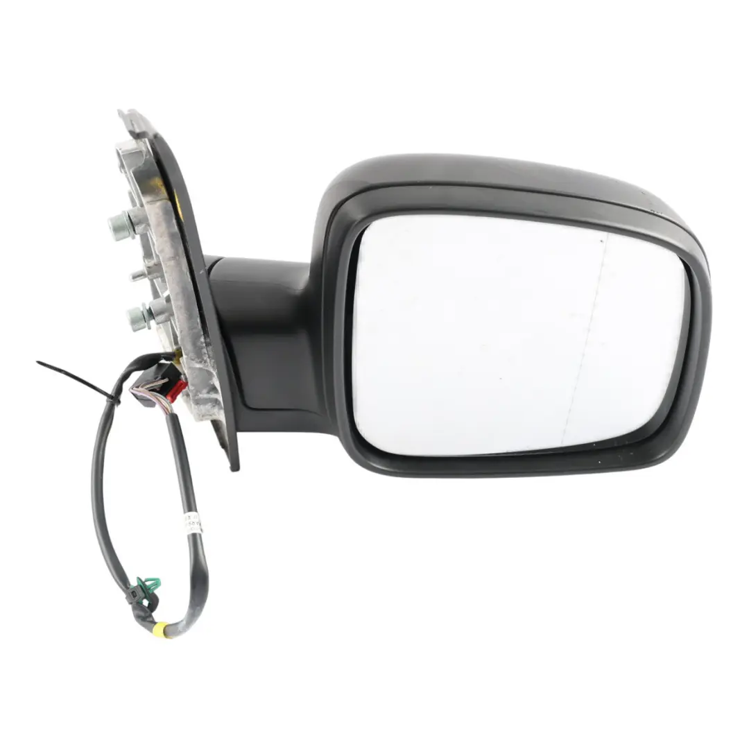 VW Caddy 2K Outer Side View Wing Mirror Power Fold Heated Right O/S - SKU RHD-2K2857508K-1 - Part number 2K2857508K