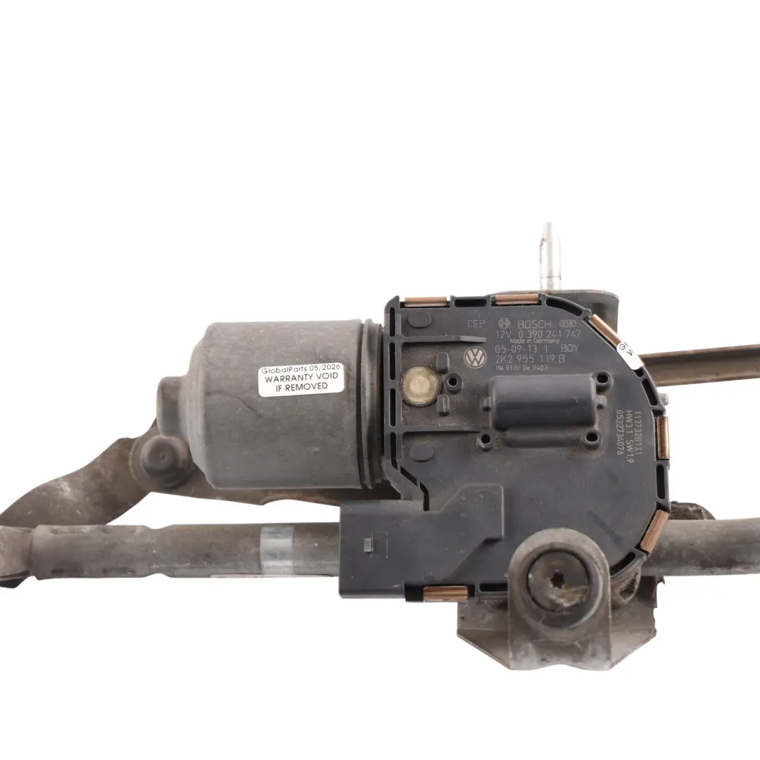 Volkswagen Caddy Mk3 Touran Mk1 Front Windscreen Wiper Motor Linkage - SKU RHD-2K2955023E-1 - Part number 2K2955023E