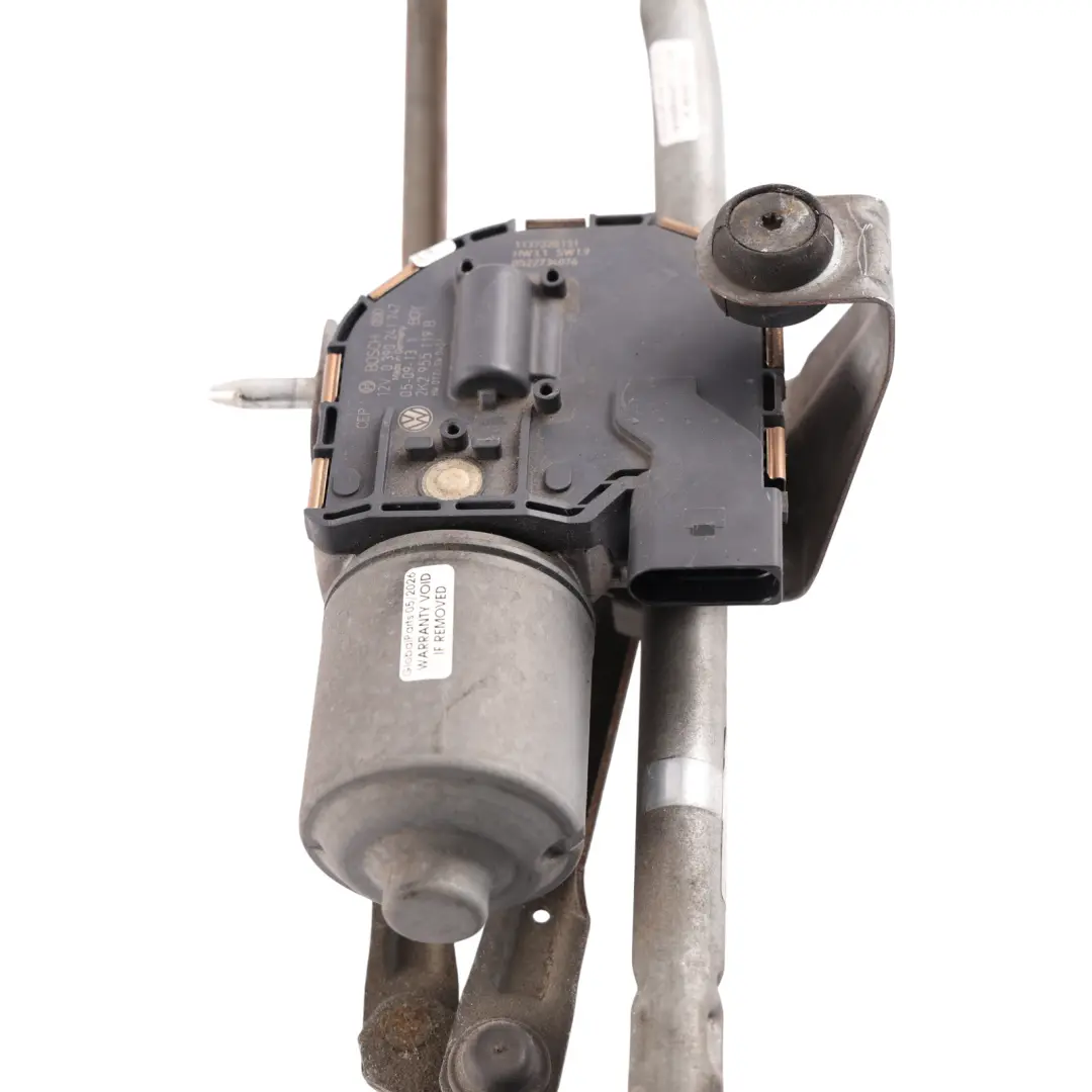 Volkswagen Caddy Mk3 Touran Mk1 Front Windscreen Wiper Motor Linkage - SKU RHD-2K2955023E-1 - Part number 2K2955023E