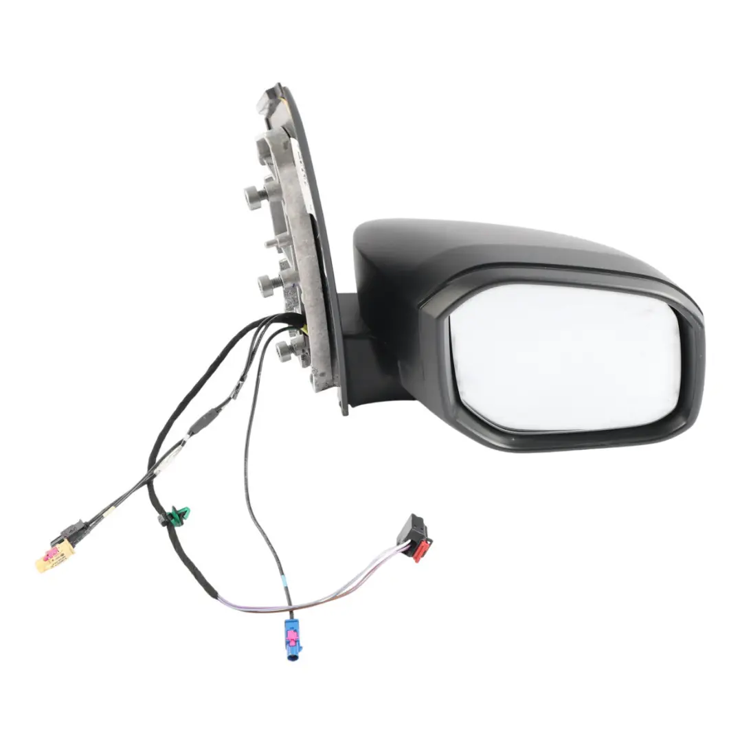 VW Volkswagen Caddy Maxi 2k Door Wing Mirror Right O/S Black Primed - SKU RHD-2K6857408A-PRIM - Part number 2K6857408A