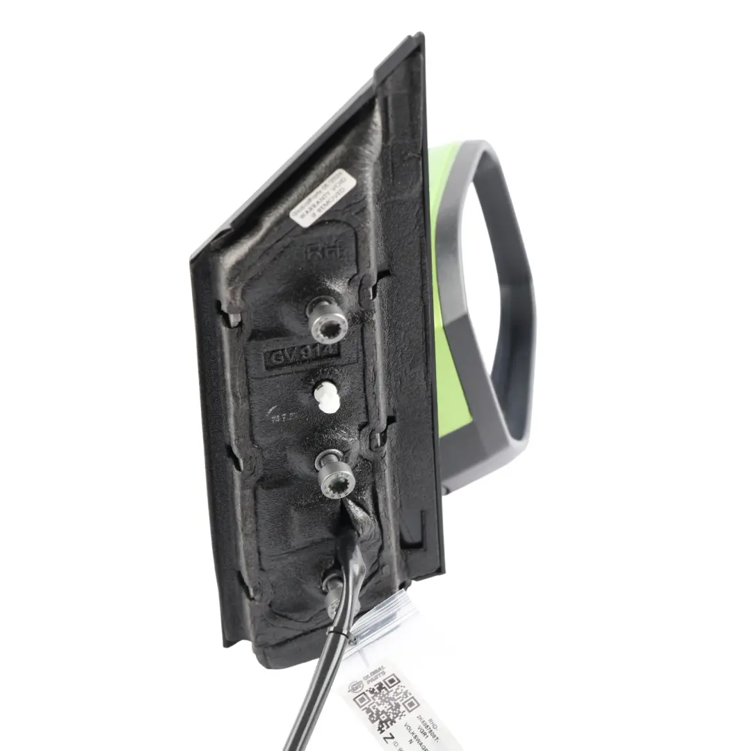 Volkswagen Caddy Mk3 Wing Mirror Door Front Right O/S Viper Green Metallic - R6T - SKU RHD-2K6857508T-VGR1 - Part number 2K6857508T
