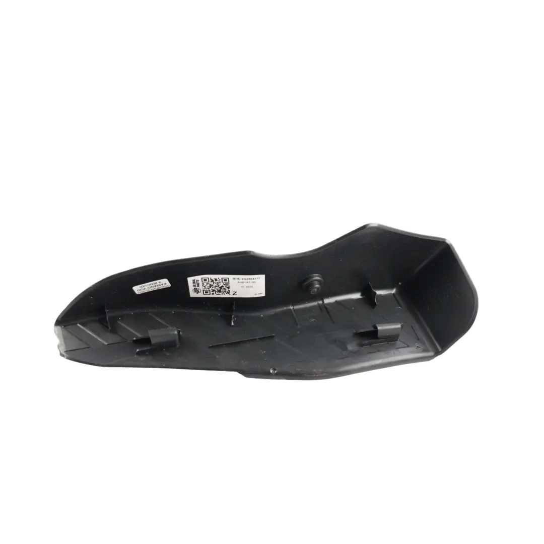 Audi A1 GB Foot Rest Pedal Pad Dead Pedal Trim Cover Black - SKU RHD-2Q2864777 - Part number 2Q2864777