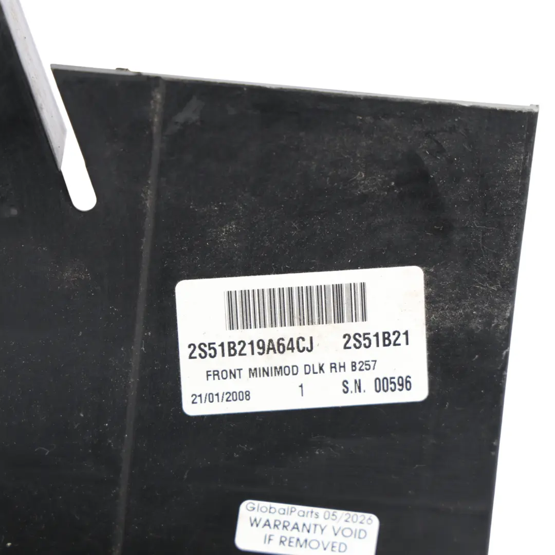 Mk5 Front Door Lock Mechanism Right O/S 3 Door to Ford Fiesta with Part number 2S51-B219A64-CJ Ford Fiesta Mk5 Front Door Lock Mechanism Right O/S 3 Door - SKU RHD-2S51-B219A64-CJ - Part number 2S51-B219A64-CJ