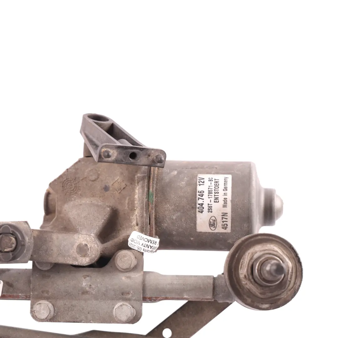 Ford Fiesta Mk5 Front Wiper Motor And Linkage Assembly - SKU RHD-2S6T-17B571-BC - Part number 2S6T-17B571-BC