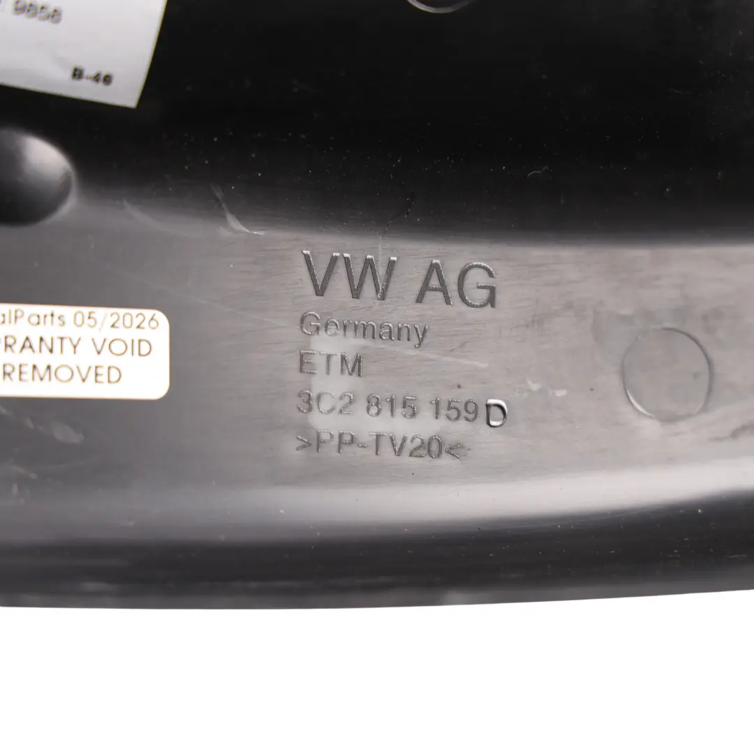 Water Deflector Rain Guide Scuttle Panel to Volkswagen Passat B6 B7 with Part number 3C2815159D Volkswagen Passat B6 B7 Water Deflector Rain Guide Scuttle Panel - SKU RHD-3C2815159D - Part number 3C2815159D