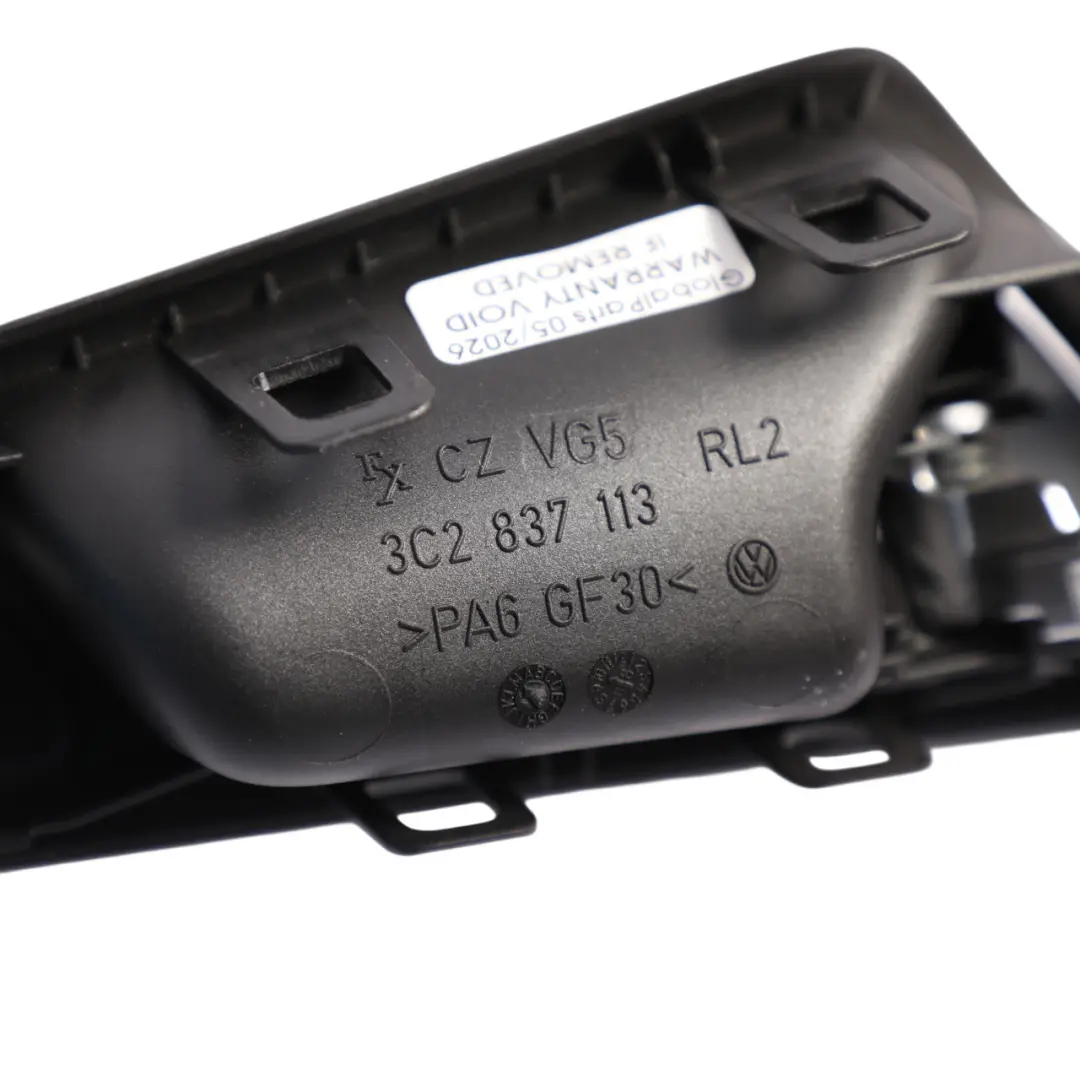 Interior Door Handle Opener Front Left N/S to Volkswagen Passat B6 with Part number 3C2837113B Volkswagen Passat B6 Interior Door Handle Opener Front Left N/S - SKU RHD-3C2837113B - Part number 3C2837113B