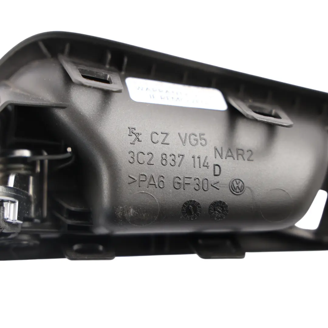 Interior Door Handle Opener Front Right O/S to Volkswagen VW Passat B6 with Part number 3C2837114D Volkswagen VW Passat B6 Interior Door Handle Opener Front Right O/S - SKU 3C2837114D - Part number 3C2837114D
