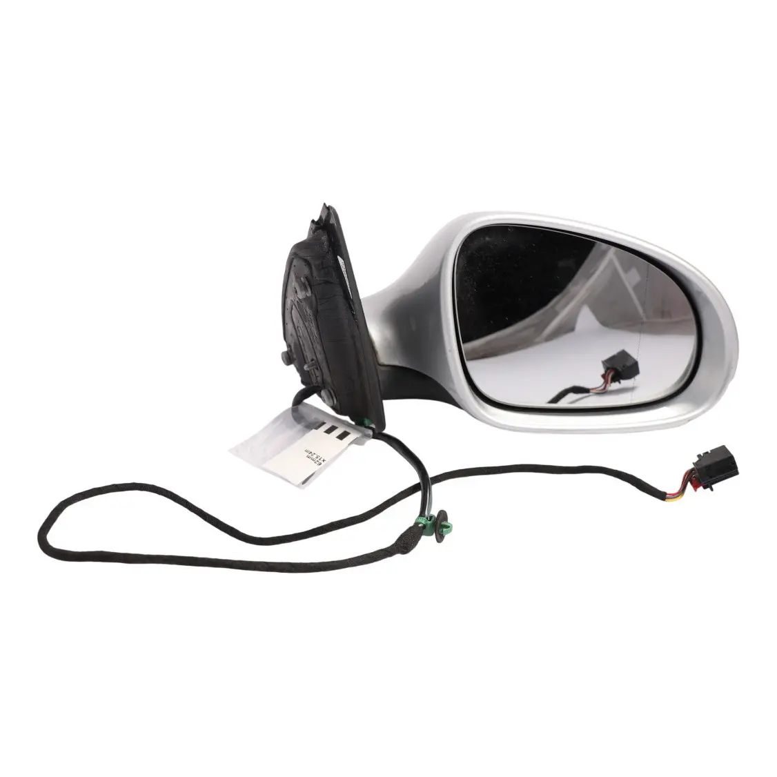 VW Passat B6 Door Wing Mirror Heated Electric Right O/S Reflex Silver - A7W