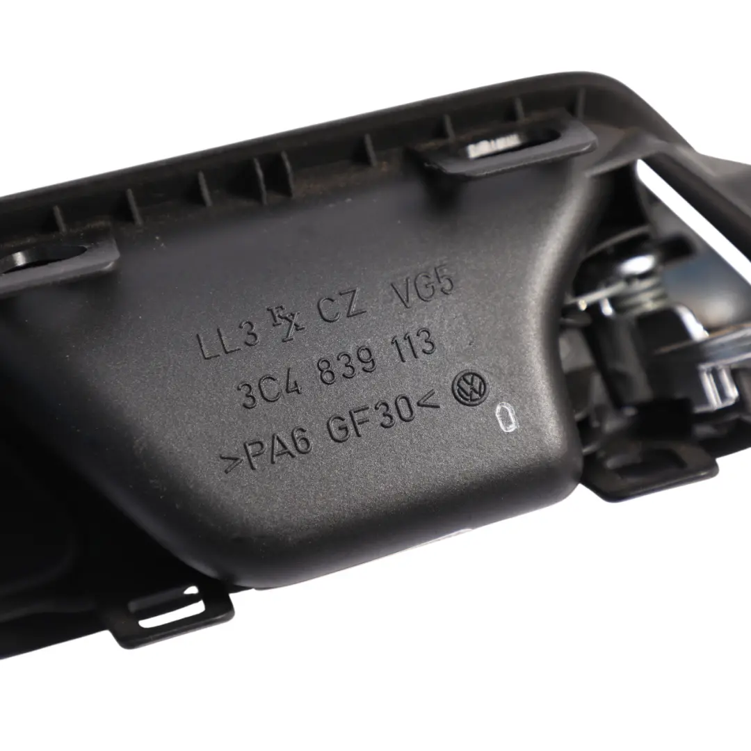 Poignée Panneau Porte Arrière Gauche pour Volkswagen Passat B6 à propos du numéro de pièce 3C4839113Q Volkswagen Passat B6 Poignée Panneau Porte Arrière Gauche - SKU 3C4839113Q - Numéro de pièce 3C4839113Q
