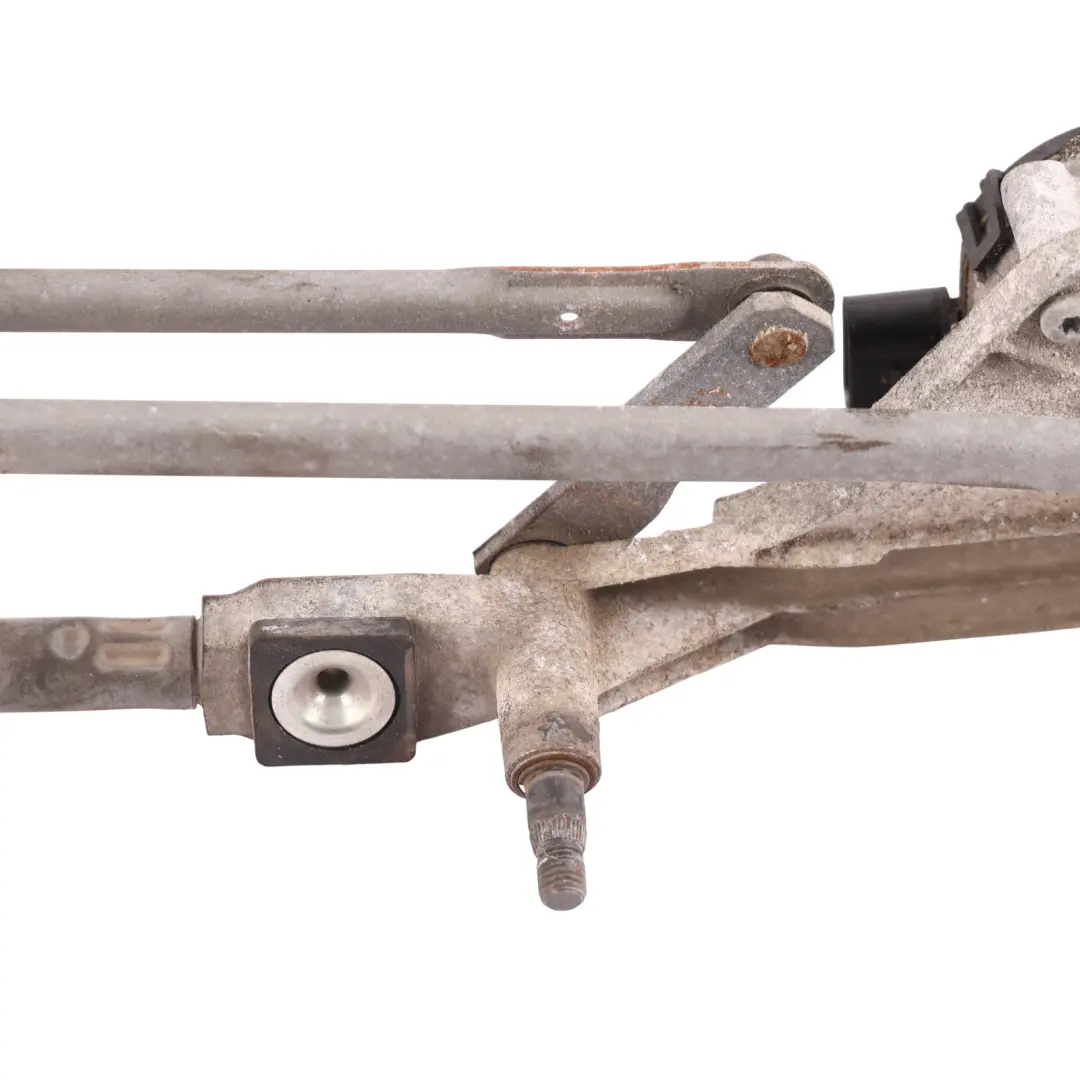 Mk2 Front Windscreen Wiper Motor Linkage Mechanism to Ford Focus with Part number 4M51-17504-BB Ford Focus Mk2 Front Windscreen Wiper Motor Linkage Mechanism - SKU RHD-4M51-17504-BB - Part number 4M51-17504-BB