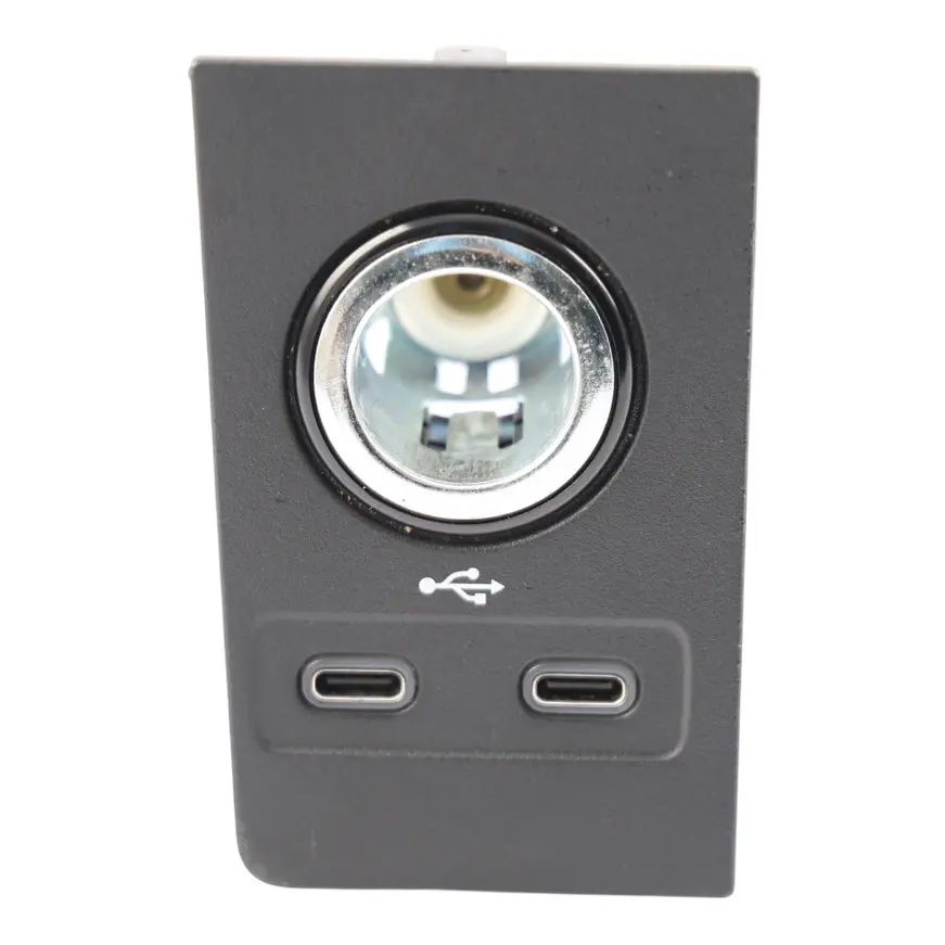 Skoda Karoq Double USB Power Charger Lighter Port Socket Outlet 57C863071C