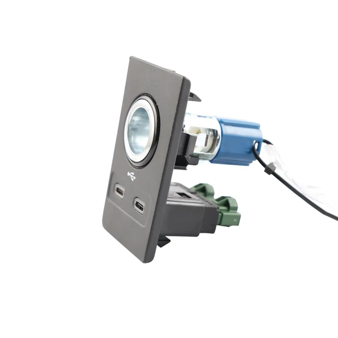 Skoda Karoq Double USB Power Charger Lighter Port Socket Outlet - SKU RHD-57C863071C - Part number 57C863071C