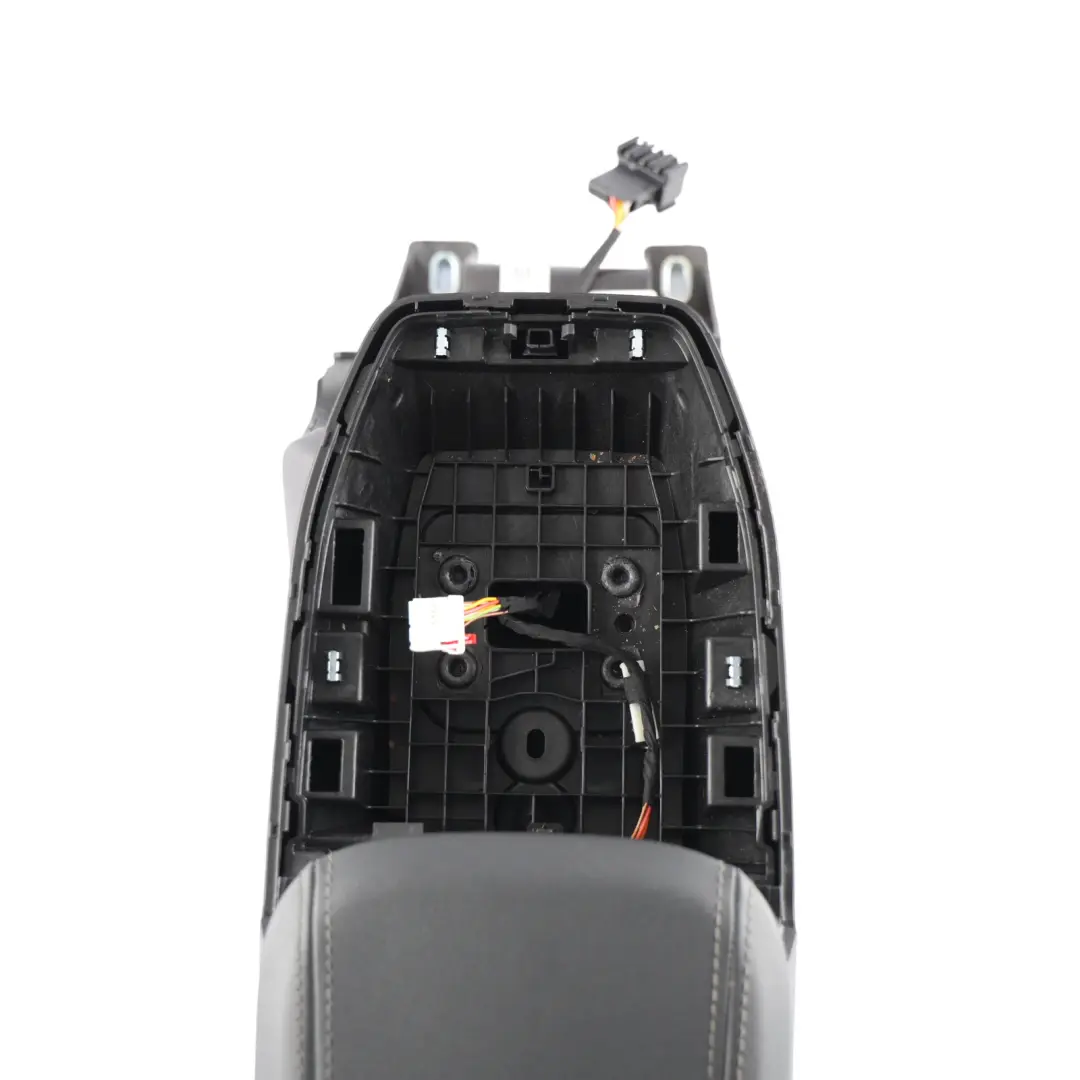 BMW X1 Centre Console Black Leather Armrest Storage Tray 5A6E0D5 - SKU RHD-5A70542 - Part number 5A70542