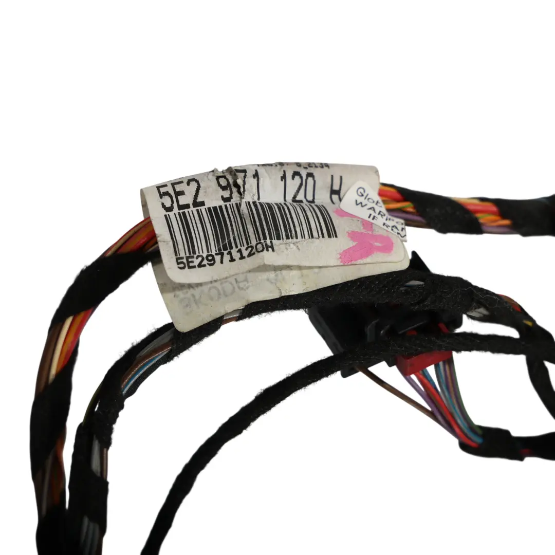 Skoda Octavia MK3 Cableado Puerta Conductor Delantero Derecho - SKU RHD-5E2971120H - Número de pieza 5E2971120H