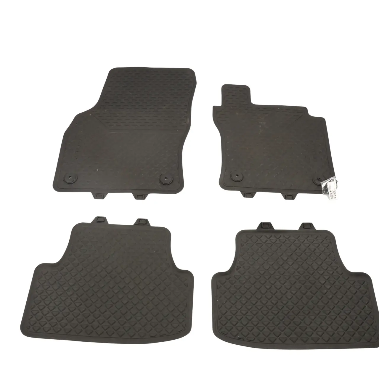 Volkswagen Golf Mk7 Front Rear Rubber Floor Mats Complete Set 5G2061502