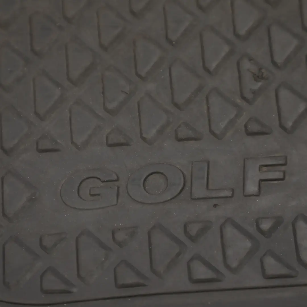 Front Rear Rubber Floor Mats Complete Set to Volkswagen Golf Mk7 with Part number 5G2061502 Volkswagen Golf Mk7 Front Rear Rubber Floor Mats Complete Set - SKU RHD-5G2061502 - Part number 5G2061502