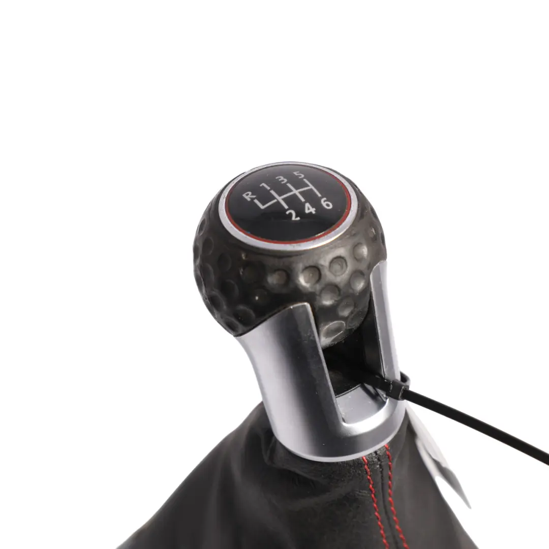 Volkswagen Golf R Mk7 5G 6 Speed Shift Selector Knob Leather Manual - SKU RHD-5G2711113D-1 - Part number 5G2711113D