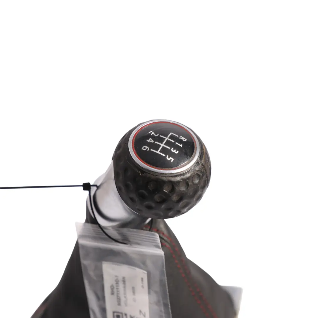 Volkswagen Golf R Mk7 5G 6 Speed Shift Selector Knob Leather Manual - SKU RHD-5G2711113D-1 - Part number 5G2711113D