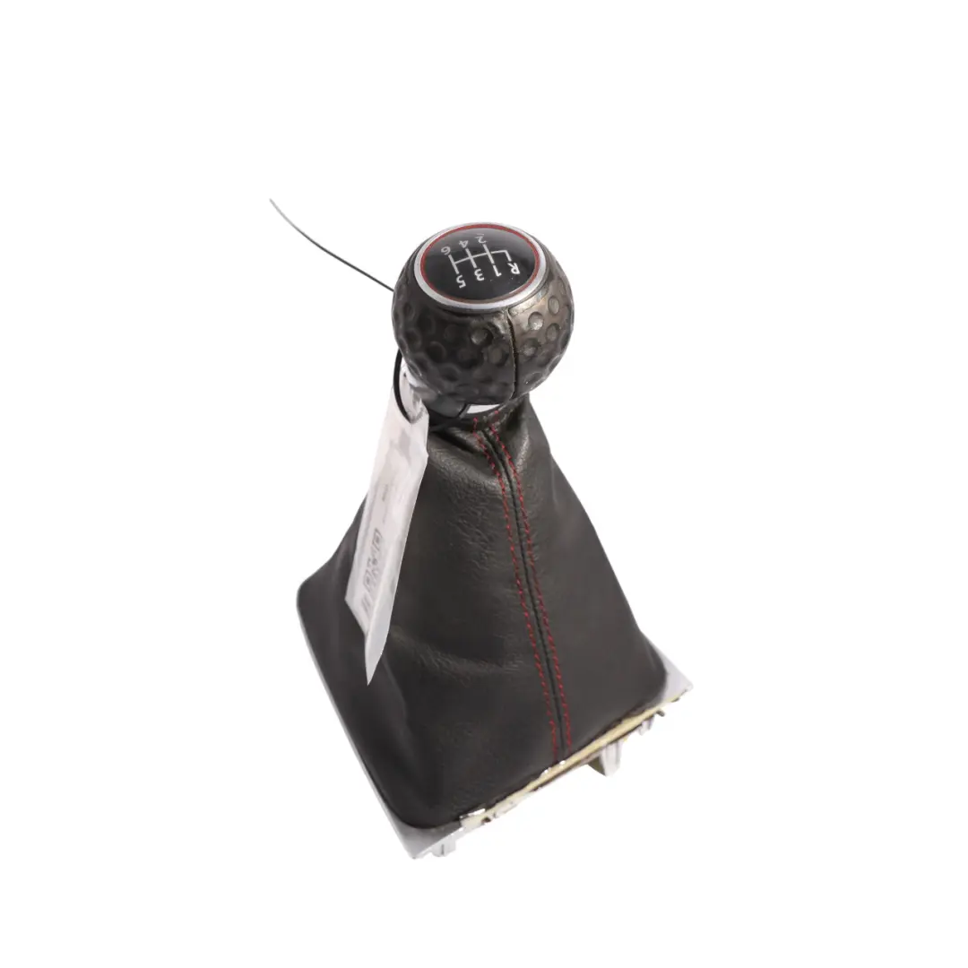 Volkswagen Golf R Mk7 5G 6 Speed Shift Selector Knob Leather Manual - SKU RHD-5G2711113D-1 - Part number 5G2711113D