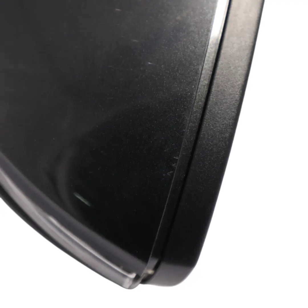 Wing Mirror Power Fold Left N/S Carbon Steel Grey-A9W to Volkswagen VW Golf R Mk7 with Part number 5G2857507DF Volkswagen VW Golf R Mk7 Wing Mirror Power Fold Left N/S Carbon Steel Grey-A9W - SKU RHD-5G2857507DF-CSG - Part number 5G2857507DF