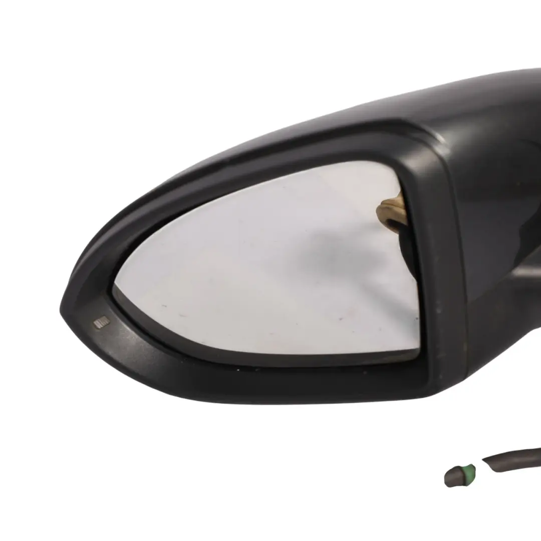 Wing Mirror Power Fold Left N/S Carbon Steel Grey-A9W to Volkswagen VW Golf R Mk7 with Part number 5G2857507DF Volkswagen VW Golf R Mk7 Wing Mirror Power Fold Left N/S Carbon Steel Grey-A9W - SKU RHD-5G2857507DF-CSG - Part number 5G2857507DF