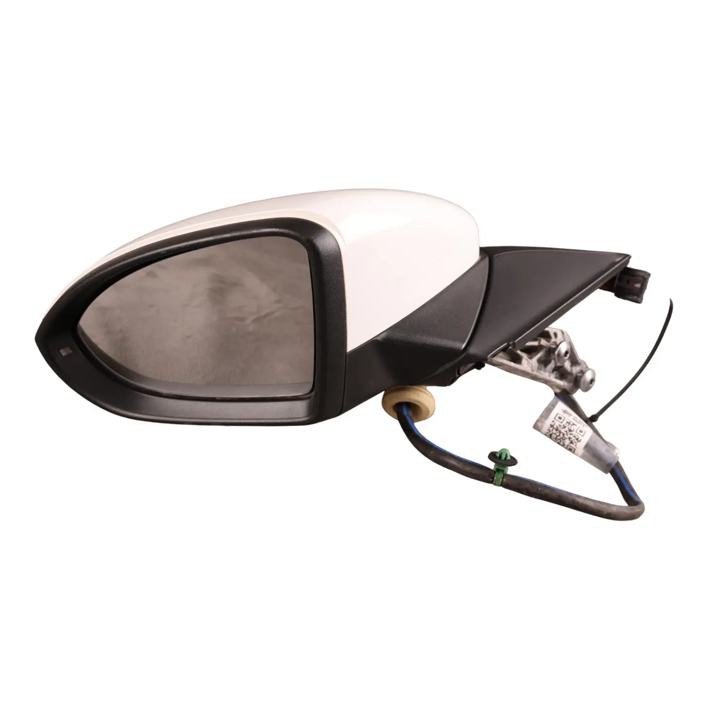 VW Golf Mk7 Side Wing Mirror Left N/S 5G2857507DN Pure White - C9A