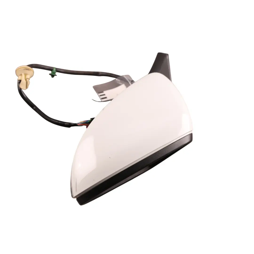 Side Wing Mirror Left N/S Pure White - C9A to VW Golf Mk7 with Part number 5G2857507DN VW Golf Mk7 Side Wing Mirror Left N/S Pure White - C9A - SKU RHD-5G2857507DN-PWH - Part number 5G2857507DN