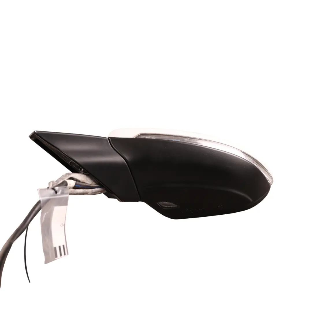 Side Wing Mirror Left N/S Pure White - C9A to VW Golf Mk7 with Part number 5G2857507DN VW Golf Mk7 Side Wing Mirror Left N/S Pure White - C9A - SKU RHD-5G2857507DN-PWH - Part number 5G2857507DN