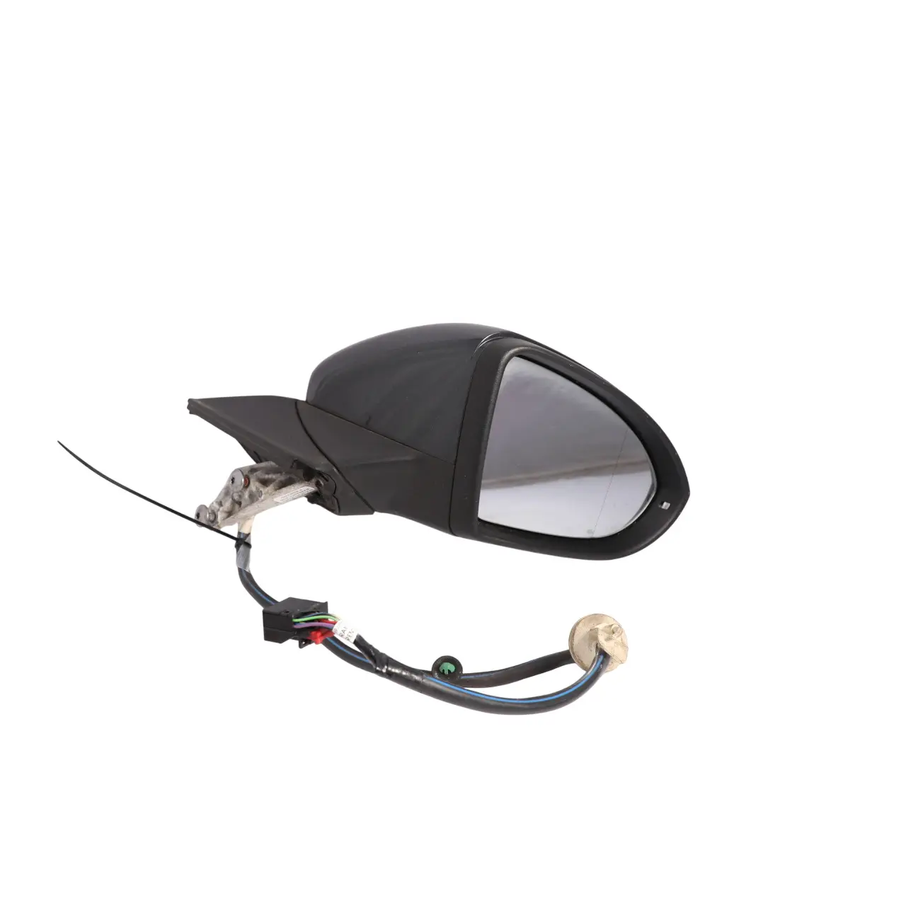 Volkswagen VW Golf R Mk7 Wing Mirror Power Fold Right O/S Carbon Steel Grey-A9W