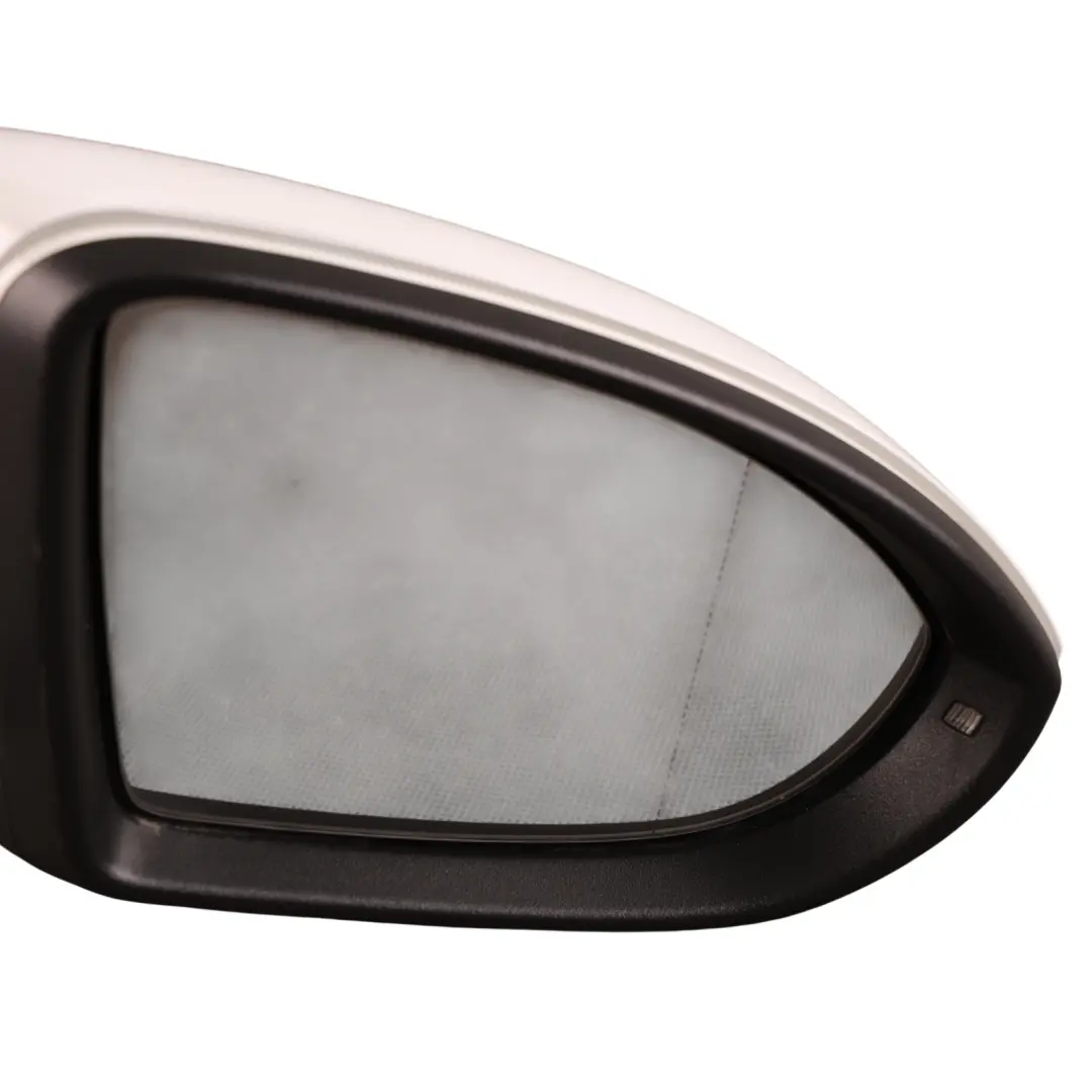 Volkswagen VW Golf Mk7 5G Exterior Wing Mirror Right O/S Pure White - C9A - SKU RHD-5G2857508BG-PWH - Part number 5G2857508BG