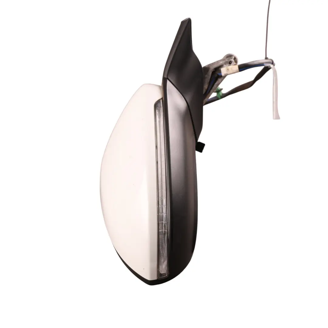 Volkswagen VW Golf Mk7 5G Exterior Wing Mirror Right O/S Pure White - C9A - SKU RHD-5G2857508BG-PWH - Part number 5G2857508BG