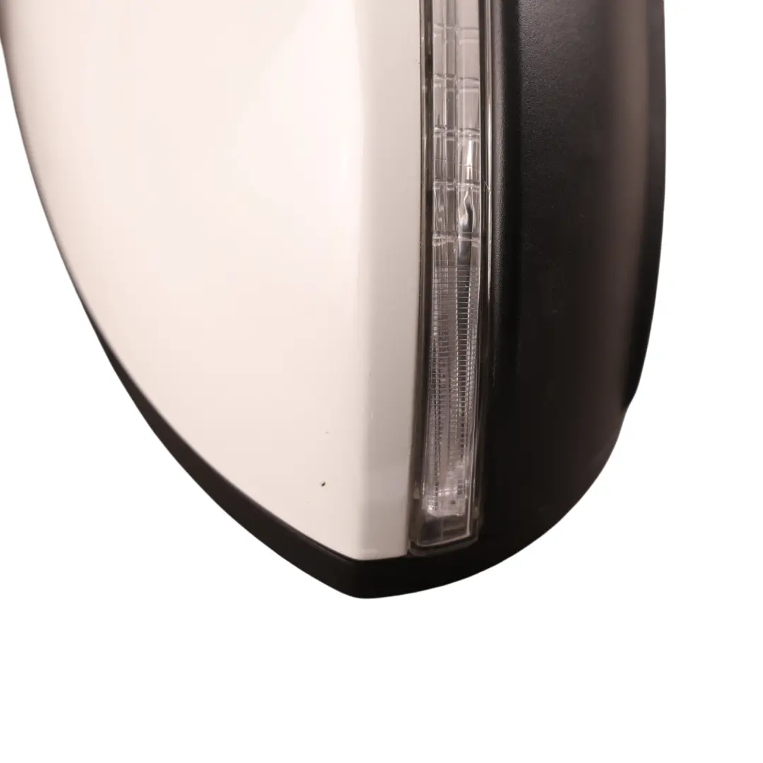 Volkswagen VW Golf Mk7 5G Exterior Wing Mirror Right O/S Pure White - C9A - SKU RHD-5G2857508BG-PWH - Part number 5G2857508BG
