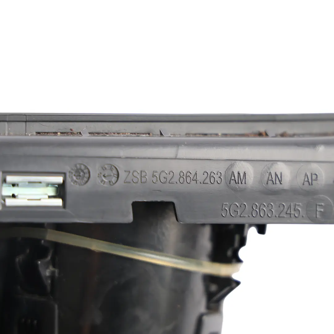 Centre Console Surround Panel Trim Cover to Volkswagen Golf Mk7 with Part number 5G2864263AM Volkswagen Golf Mk7 Centre Console Surround Panel Trim Cover - SKU RHD-5G2864263AM-1 - Part number 5G2864263AM