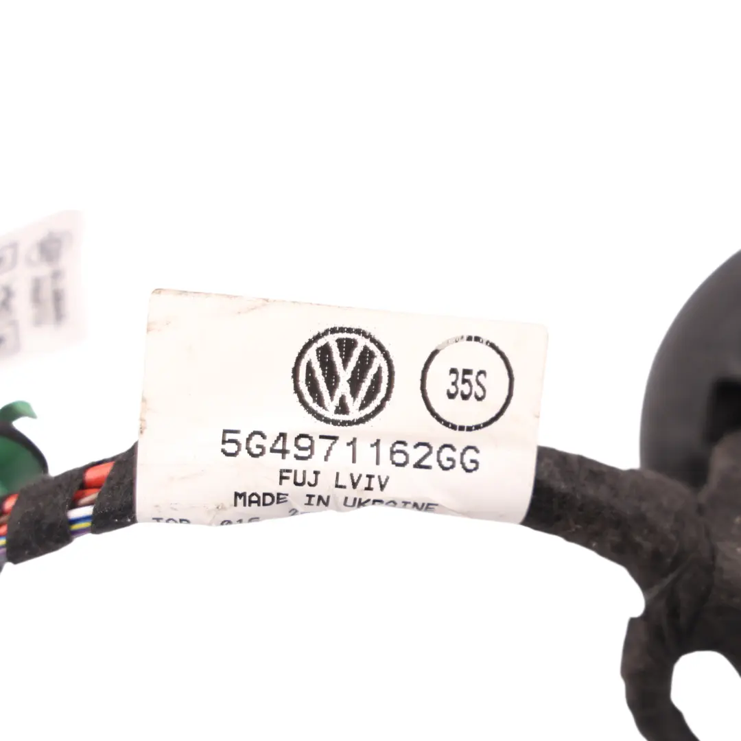 Front Door Wiring Loom Driver's Side to Volkswagen Golf Mk7 with Part number 5G4971162GG Volkswagen Golf Mk7 Front Door Wiring Loom Driver's Side - SKU RHD-5G4971162GG - Part number 5G4971162GG