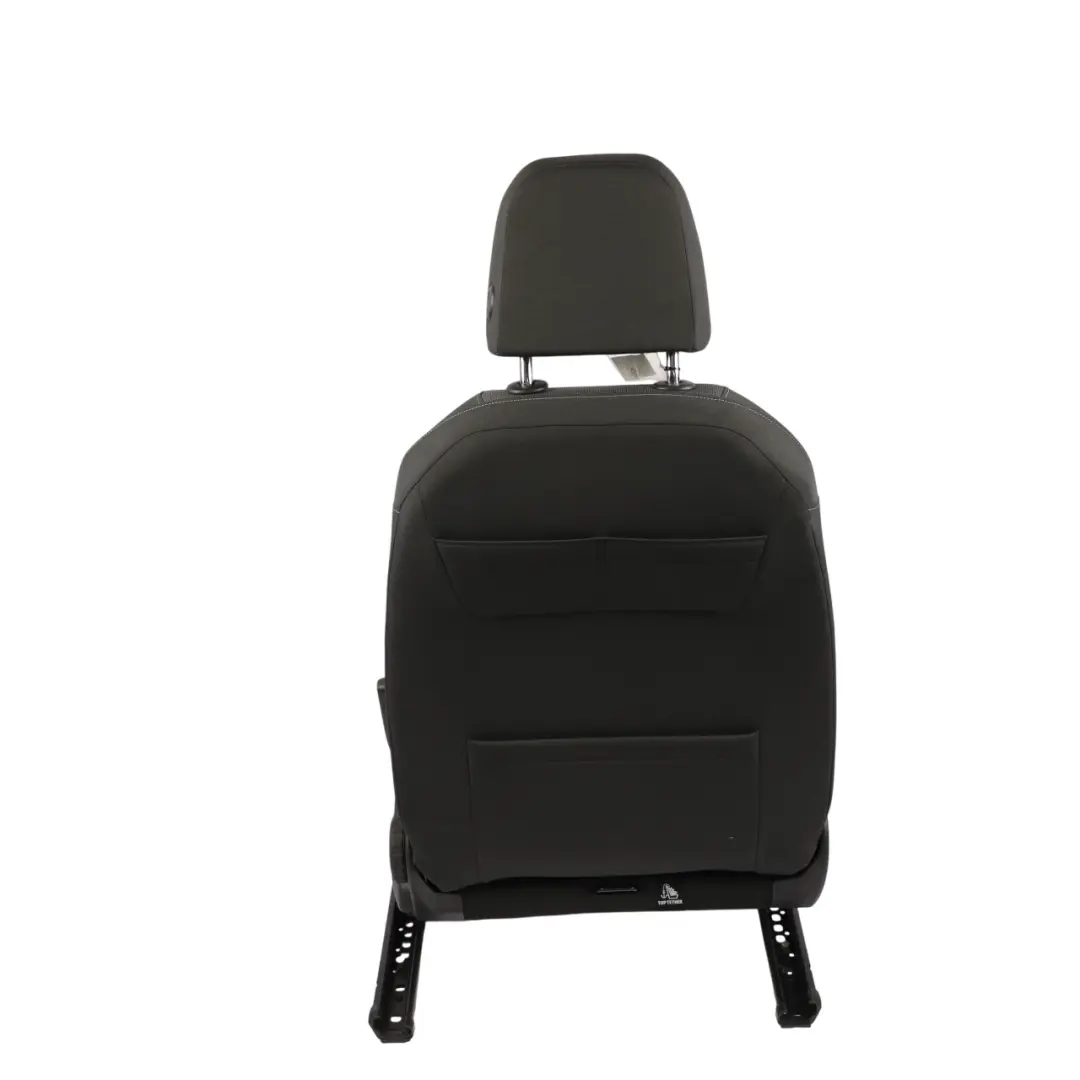 Mk8 Seat Front Left N/S Cloth Velour Black Crystal Grey Isofix to Volkswagen Golf with Part number 5H0881805AR Volkswagen Golf Mk8 Seat Front Left N/S Cloth Velour Black Crystal Grey Isofix - SKU RHD-5H0881805AR-1 - Part number 5H0881805AR