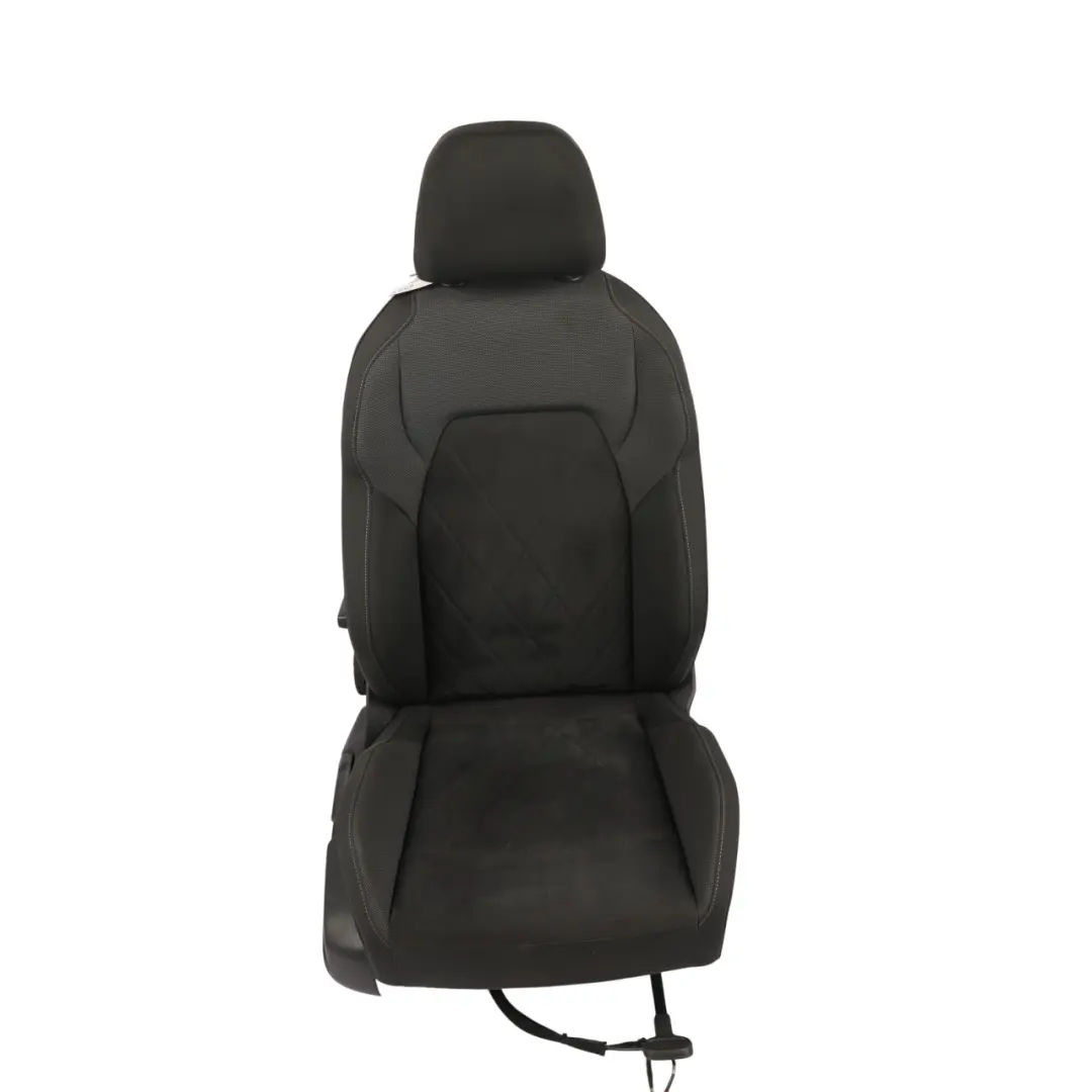 Volkswagen Golf Mk8 Seat Front Right O/S Cloth Velour Black Crystal Grey - SKU RHD-5H0881806AP-1 - Part number 5H0881806AP