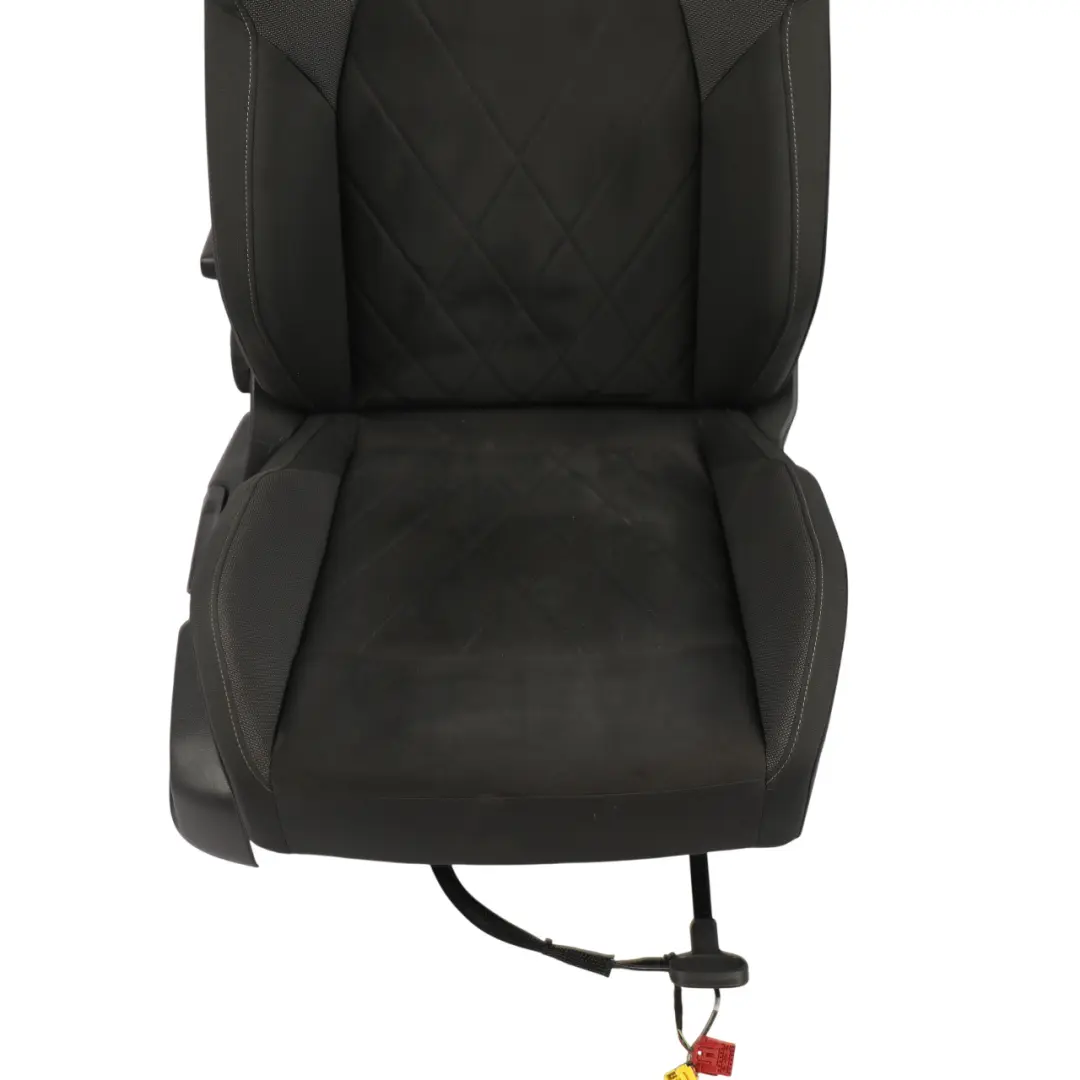 Volkswagen Golf Mk8 Seat Front Right O/S Cloth Velour Black Crystal Grey - SKU RHD-5H0881806AP-1 - Part number 5H0881806AP