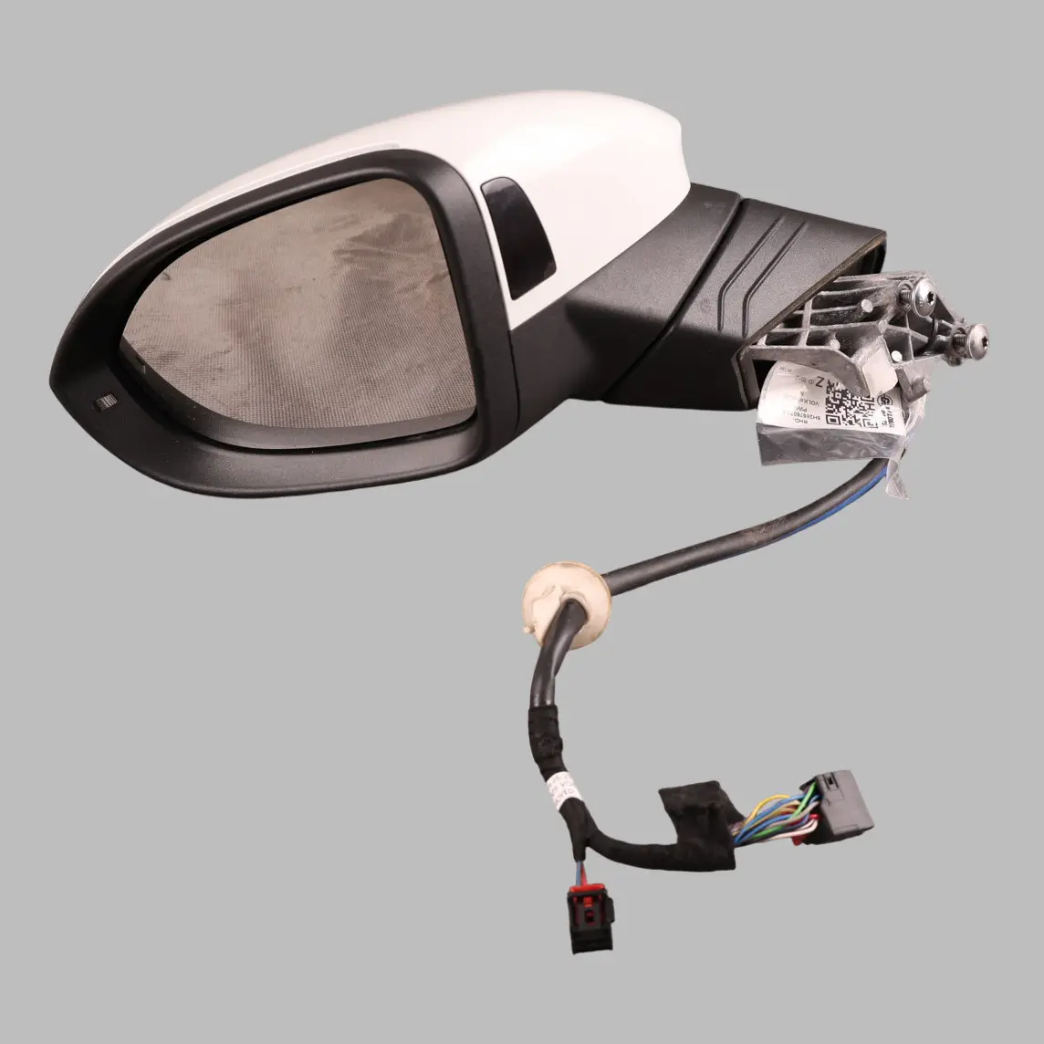 VW Volkswagen Golf Mk8 Wing Mirror Power Fold Heated Left N/S Pure White C9A