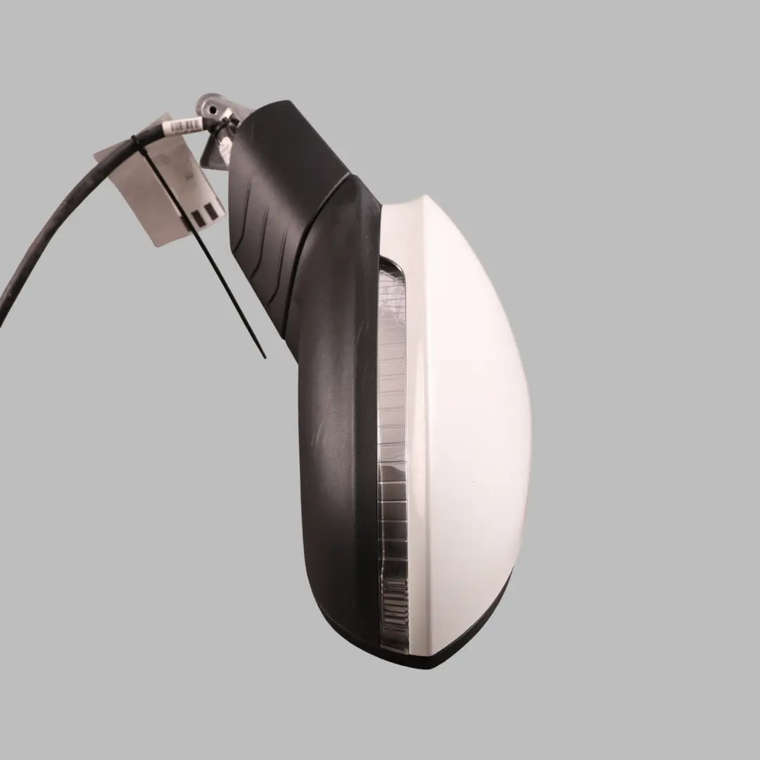 Mk8 Wing Mirror Power Fold Heated Left N/S Pure White C9A to VW Volkswagen Golf with Part number 5H2857507AA VW Volkswagen Golf Mk8 Wing Mirror Power Fold Heated Left N/S Pure White C9A - SKU RHD-5H2857507AA-PWH - Part number 5H2857507AA
