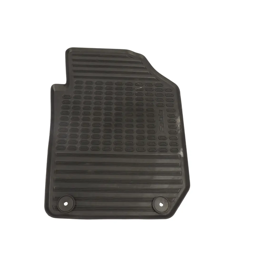 Mk2 5J Floor Mats Rubber Carpets Liner Black Front Rear Set x4 to Skoda with Part number 5J2061550 Skoda Mk2 5J Floor Mats Rubber Carpets Liner Black Front Rear Set x4 - SKU RHD-5J2061550 - Part number 5J2061550