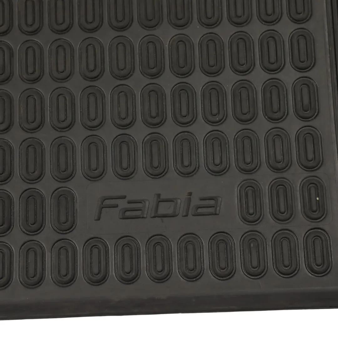 Mk2 5J Floor Mats Rubber Carpets Liner Black Front Rear Set x4 to Skoda with Part number 5J2061550 Skoda Mk2 5J Floor Mats Rubber Carpets Liner Black Front Rear Set x4 - SKU RHD-5J2061550 - Part number 5J2061550